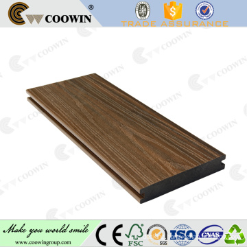 Weather-resistant outdoor co-extrusion wpc decking shanghai